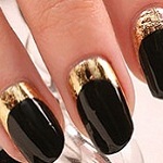Manicure met folie