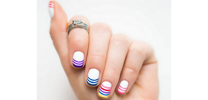 Manicure in vijf minuten: drie eenvoudige nagelontwerpen