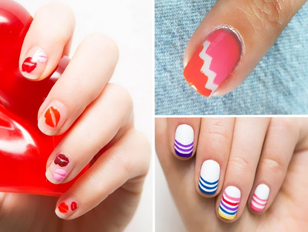 Manicure in vijf minuten: drie eenvoudige nagelontwerpen