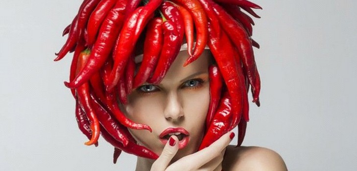 Masker voor haar met peper 