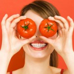 Masker van tomaten voor het gezicht