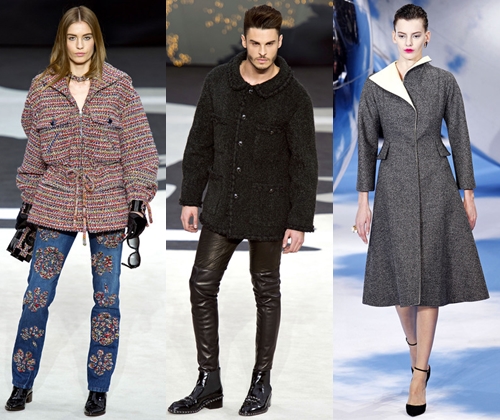 Modieuze bovenkleding winter 2014 (foto's): modetrends van bovenkleding voor dames en heren