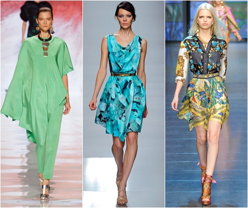 Modieuze kleuren lente-zomer 2013
