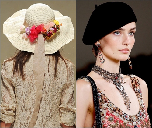 Mode hoofdtooien lente-zomer 2013, modetrends, foto