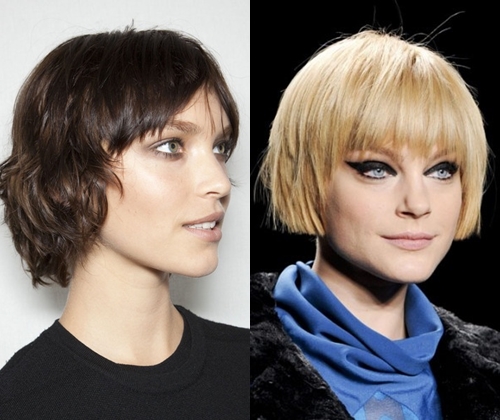 Modieuze korte kapsels winter 2014: foto's van de meest stijlvolle kapsels voor kort haar
