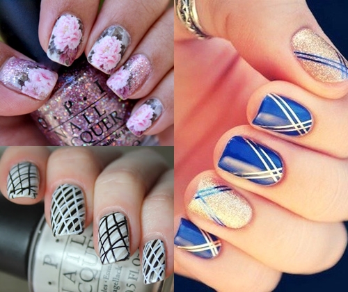 Mode nagels winter 2013-2014: foto van de meest modieuze nagel ontwerpopties in 2014 