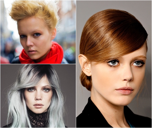 Modieus haar verven winter 2013, trends, foto