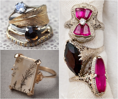 Modieuze ringen lente-zomer 2013