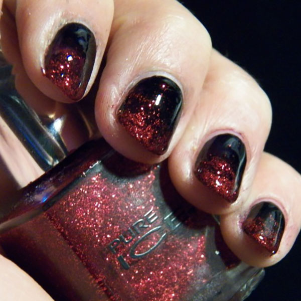 Modieus duo: tweekleuren manicure als trend van de winter 2016-2017
