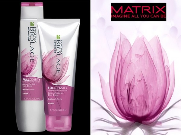 Knowhow voor levenloos haar: nieuwe items Matrix Full Density
