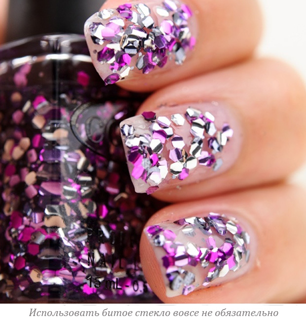 Trendglas manicure