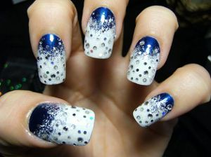 Nieuwjaar manicure 2011 Nieuwjaar manicure 2011