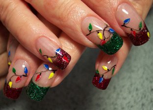 Nieuwjaar manicure 2011 Nieuwjaar manicure 2011