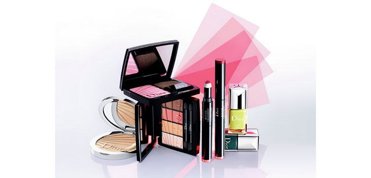 Stout gradiënt in de decoratieve collectie van Dior Color Gradation