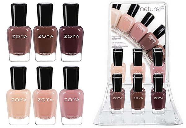 Pastel manicure door Zoya: een collectie vernis Naturel 3 lente 2017