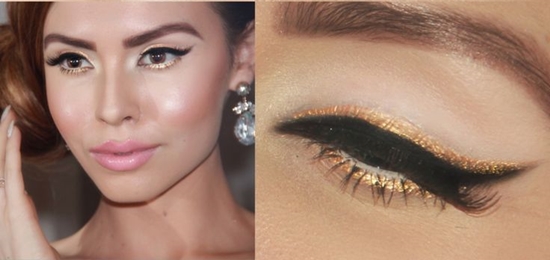 Feestelijke make-up voor 8 maart
