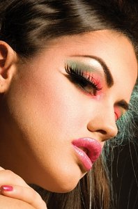 Feestelijke make-up voor 14 februari