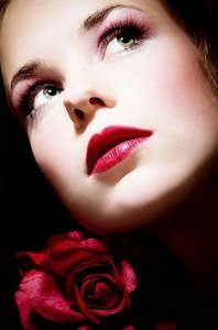 Feestelijke make-up voor Valentijnsdag
