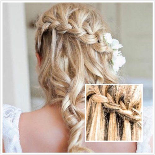 Kapsels op het bal: lang haar