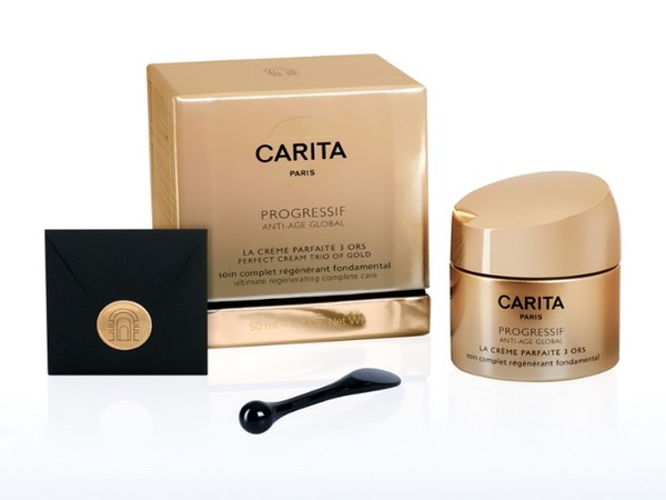 Geheimen van de jeugd: anti-aging nieuwigheden Carita Trio of Gold