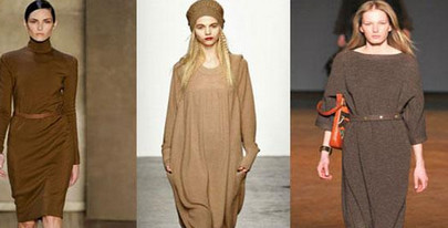 Warme jurken voor de volle, herfst-winter 2014-2015
