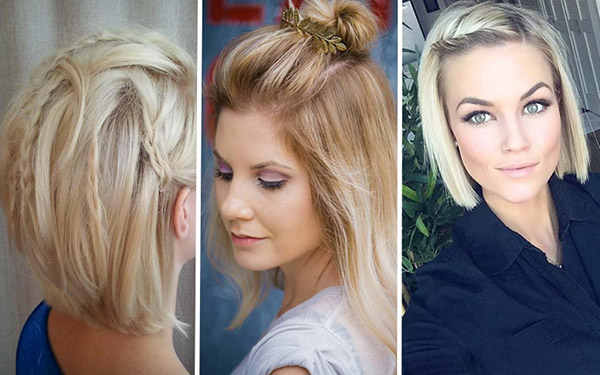 TOP-3 spectaculaire kapsels voor kort haar op 8 maart