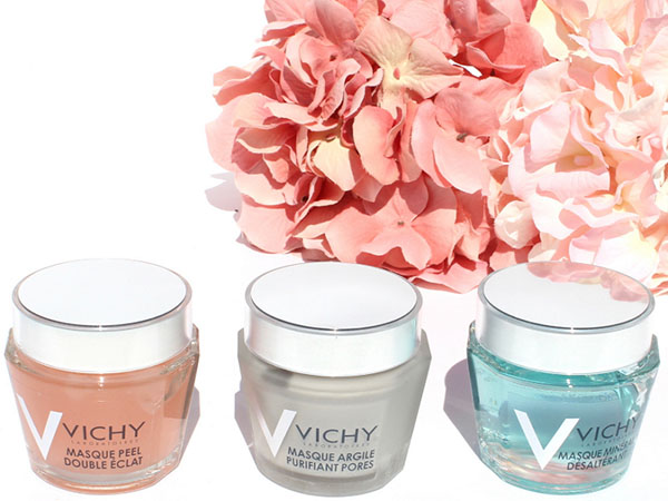 Drievoudig effect: mineraal masker van Vichy