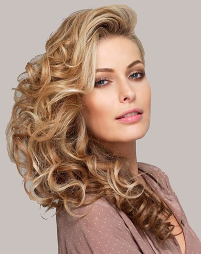 Mooie styling op medium haar