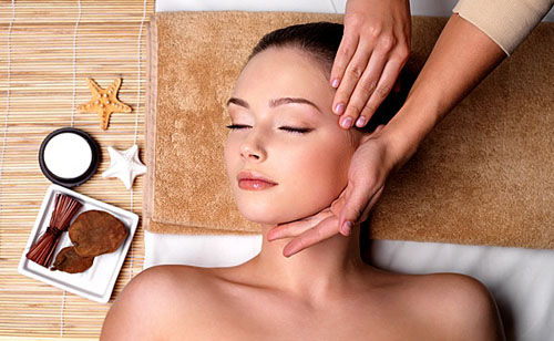 Japanse gezichtsmassage