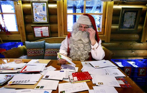 Originele brieven aan de Kerstman van kinderen en volwassenen