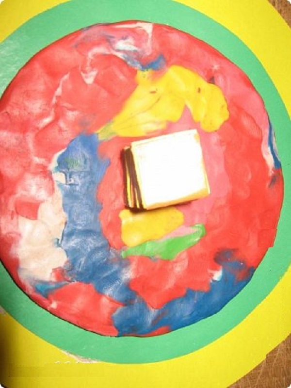 Applique op 23 februari, eigen handen