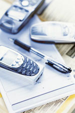 Base IMEI. Witte en grijze telefoons