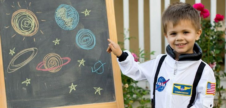 Kosmonautics Day op school