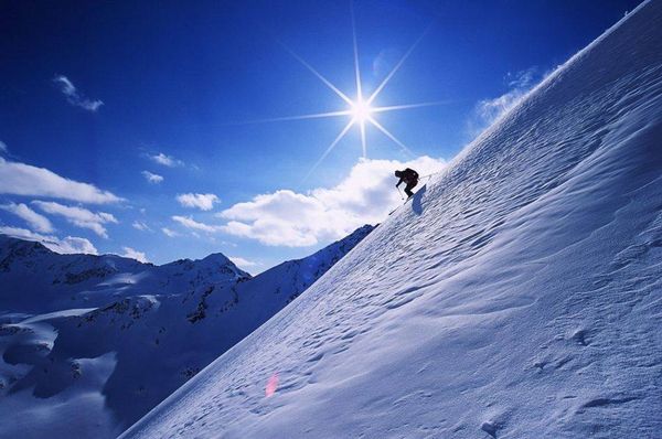 Berg-ski resorts van Rusland