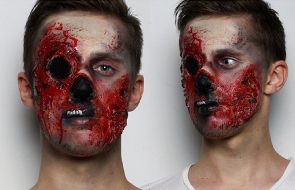 Make-up voor Halloween