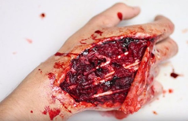 Make-up voor Halloween