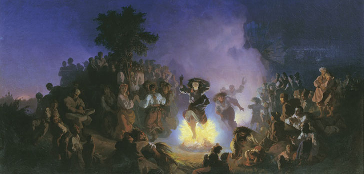 Ivan Kupala is een vakantie vol mystieke riten en overtuigingen. Gissen op Ivan de nacht. Liederen en gedichten op de dag van Ivanov
