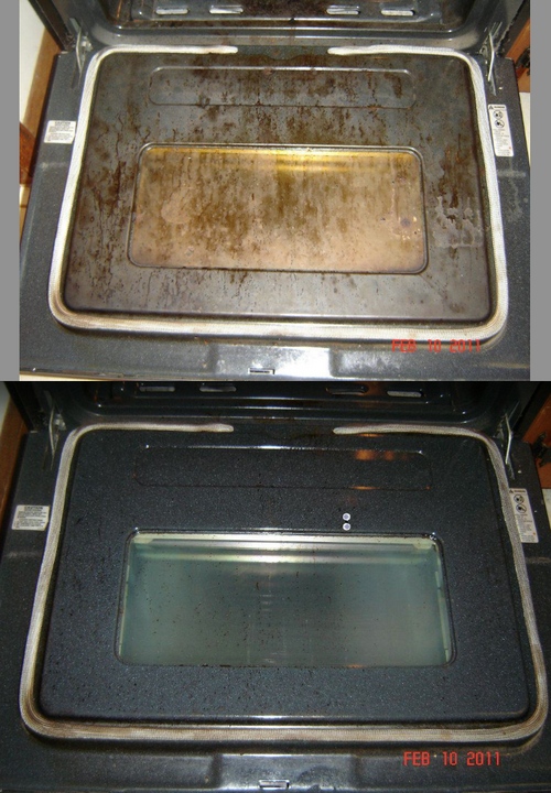 Hoe de oven binnenin te wassen
