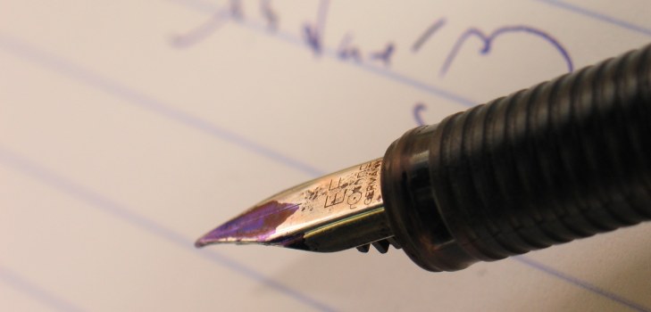 inkt pen