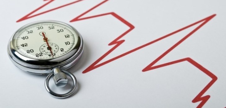 een foto met een stopwatch