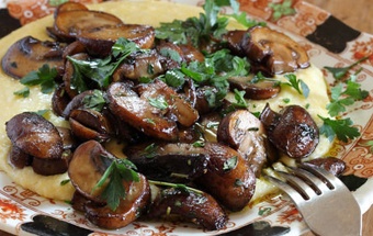 Ingeblikte champignons voor de winter