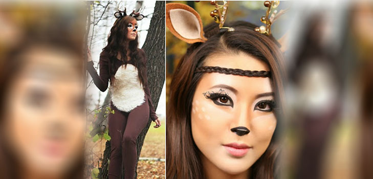 Kostuum voor Halloween 2017 voor meisjes en meisjes