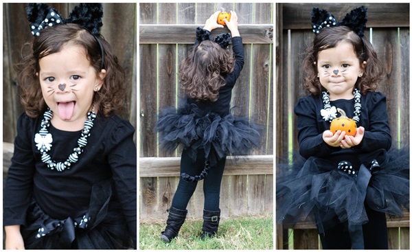Kostuum voor Halloween 2017 voor meisjes en meisjes
