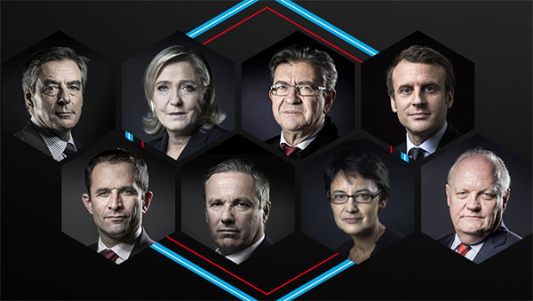 Wie wint de presidentsverkiezingen in Frankrijk in 2017