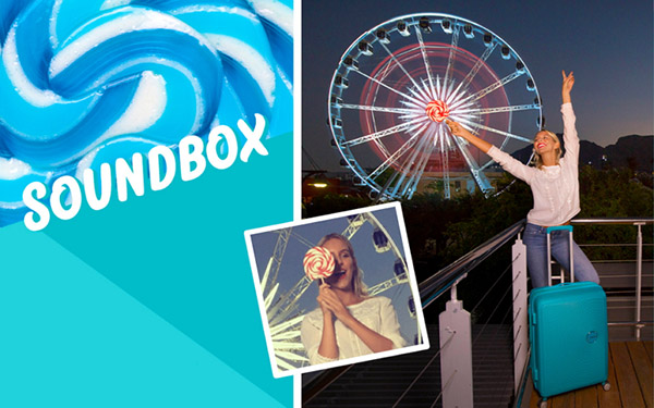 Zomer op de weg: lichte koffers American Tourister Soundbox