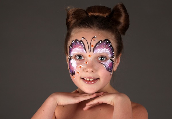 Enge make-up voor Halloween met je eigen handen voor meisjes en meisjes