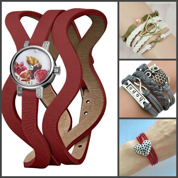 Modieuze accenten in de vrouwelijke afbeelding met de "Lollipops" en "VIVA FLEUR" horloges van NIKI