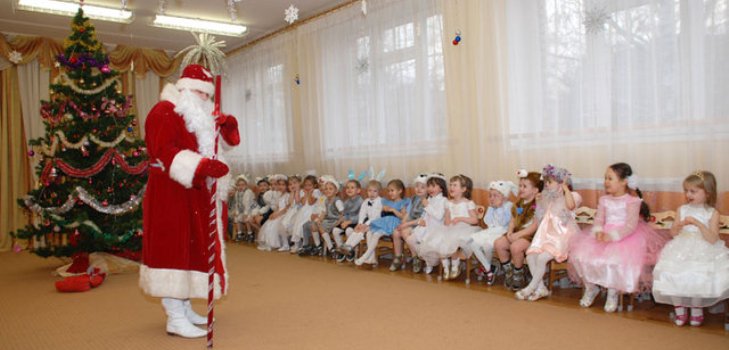 nieuw jaar in de kleuterschool