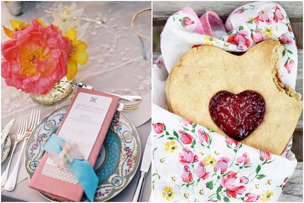 Menu voor Valentijnsdag