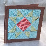 Briefkaart in de techniek van scrapbooking met je handen - foto masterclass